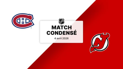Match condensé : MTL @ NJD 04/04/2026