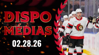 Dylan Cozens dispo média après le match contre TOR