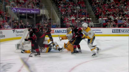 NSH@CAR: Hall scores PPG against Juuse Saros