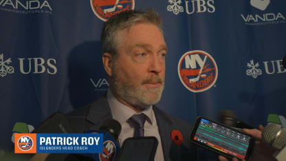 NYI 5 at NYR 0: Patrick Roy