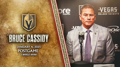 Bruce Cassidy Postgame 1/4