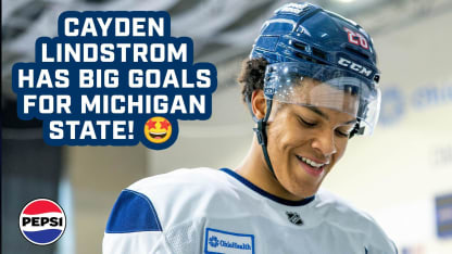 Cayden Lindstrom has BIG GOALS for Next Season with the Michigan State Spartans! 💥