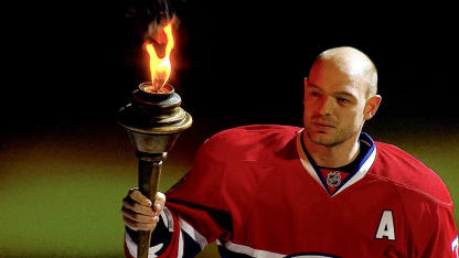 Pregame tribute to Andrei Markov