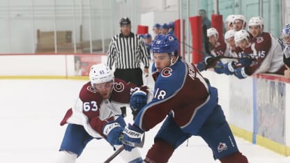 Alex Newhook and Andreas Wingerli