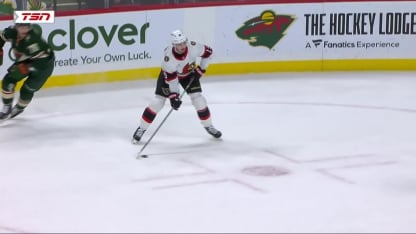 OTT@MIN: Stutzle scores PPG against Jesper Wallstedt