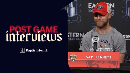 FLA at CAR: Barkov & Bennett (Postgame)