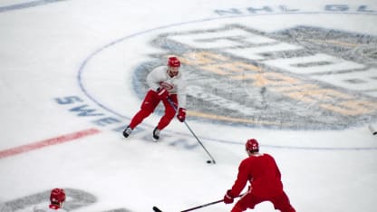 Red Wings' second GS practice