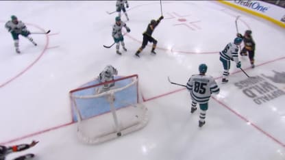 SJS@VGK: Marner scores goal against Alex Nedeljkovic