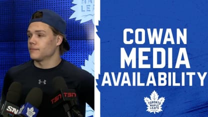 Easton Cowan | Pre Game vs Washington Capitals | April 08, 2026