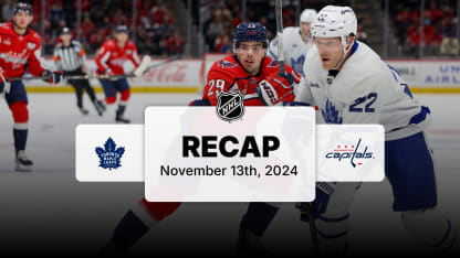 TOR at WSH | Recap