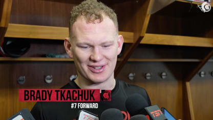 Brady Tkachuk Media Availability - Jan. 10