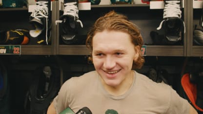 Kaprizov Postgame vs. Ottawa 12/13