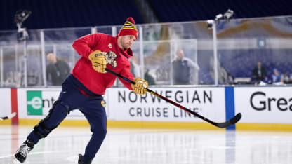 2026 Discover NHL Winter Classic: New York Rangers v Florida Panthers - Practice Day
