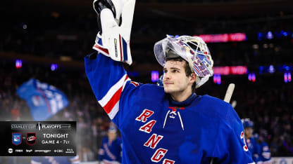 Shesterkin leads Rangers into Game 4