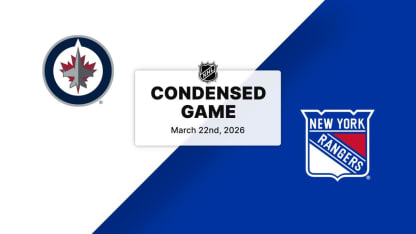 WPG at NYR | Condensed Game