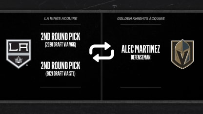 Alec Martinez Trade Details LA Kings