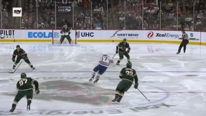 Foegele snaps in his second