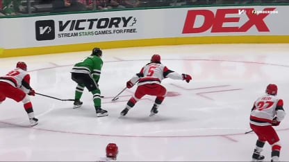 CAR@DAL: Heiskanen scores goal against Brandon Bussi