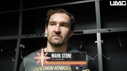 Mark Stone después del partido 30/10