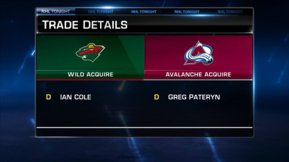 Wild, Avalanche complete trade