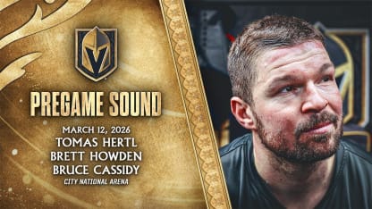 🎥 PREGAME SOUND: Hertl, Howden & Cassidy