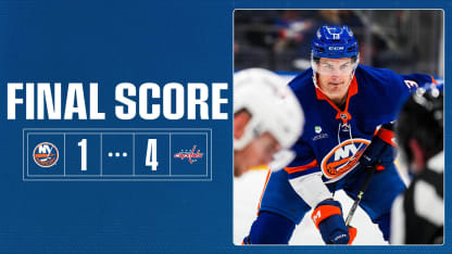 The Skinny: Capitals 4, Islanders 1