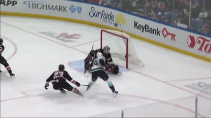 SEA@BUF: McMann scores goal against Ukko-Pekka Luukkonen