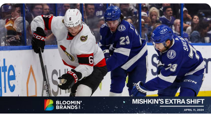 Mishkin's Extra Shift: Ottawa Senators 3, Tampa Bay Lightning 2 - SO
