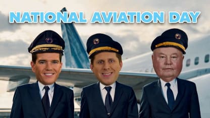 NHL Tonight celebrates National Aviation Day 