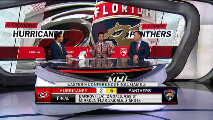 NHL Tonight on Game 3 between the Canes and Panthers