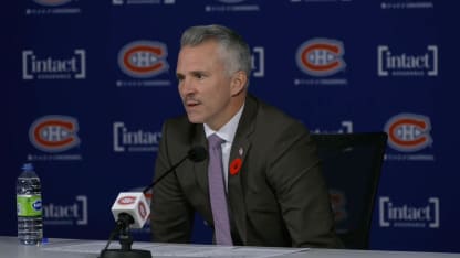 Après-match c. LAK : St-Louis