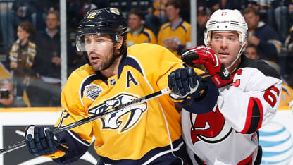 Mike Fisher Andy Greene