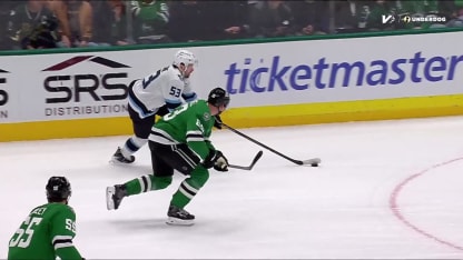 UTA@DAL: Carcone marque un but en A.N. contre Casey DeSmith