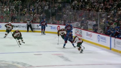 MacKinnon marque dans un filet désert