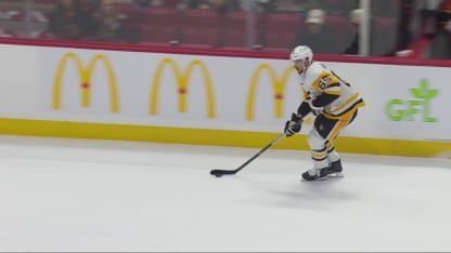 PIT@OTT: Rakell scores goal against Linus Ullmark