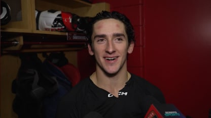 FLA vs. VAN: Post Game Interview Samoskevich - 10/17/24