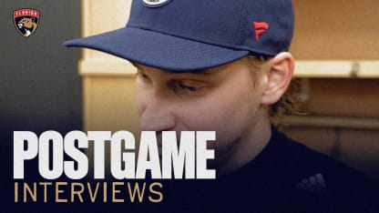 FLA at WPG: Daniil Tarasov - Postgame
