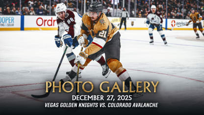 PHOTO GALLERY | Vegas Golden Knights vs. Colorado Avalanche | Dec. 27, 2025