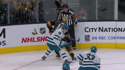 SJS@VGK: Addison scores goal against Jiri Patera
