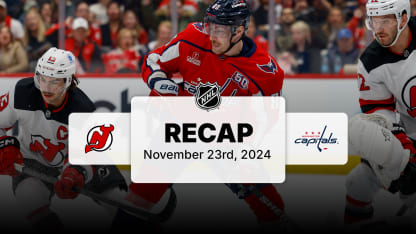 NJD at WSH | Recap