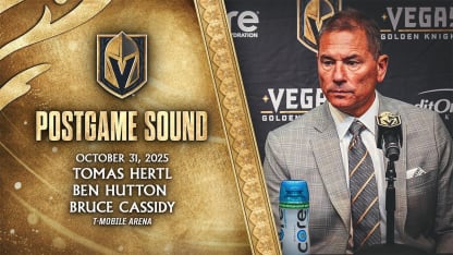 🎥 POSTGAME SOUND: Hertl, Hutton & Cassidy