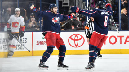 Anderson, Werenski celebrate CBJ-CGY