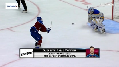 Energizer OT Winner: Toews