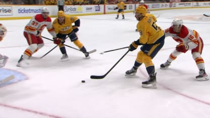 CGY@NSH: Wiesblatt scores goal against Devin Cooley