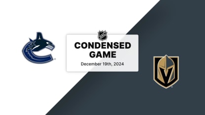 VAN at VGK | Condensed Game