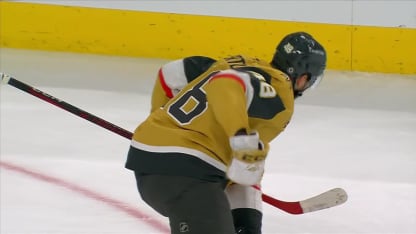 LAK@VGK: Hertl marca un gol contra David Rittich