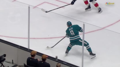 FLA@SJS: Gaudette scores goal against Daniil Tarasov