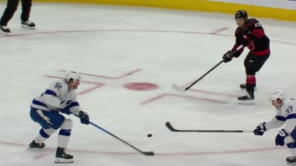 Stankoven nets Hall's feed on give-and-go