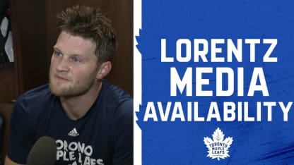 Steven Lorentz | Pregame vs Montreal Canadiens | October 8, 2025