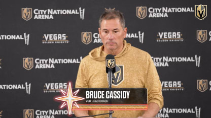 Bruce Cassidy 1 de noviembre